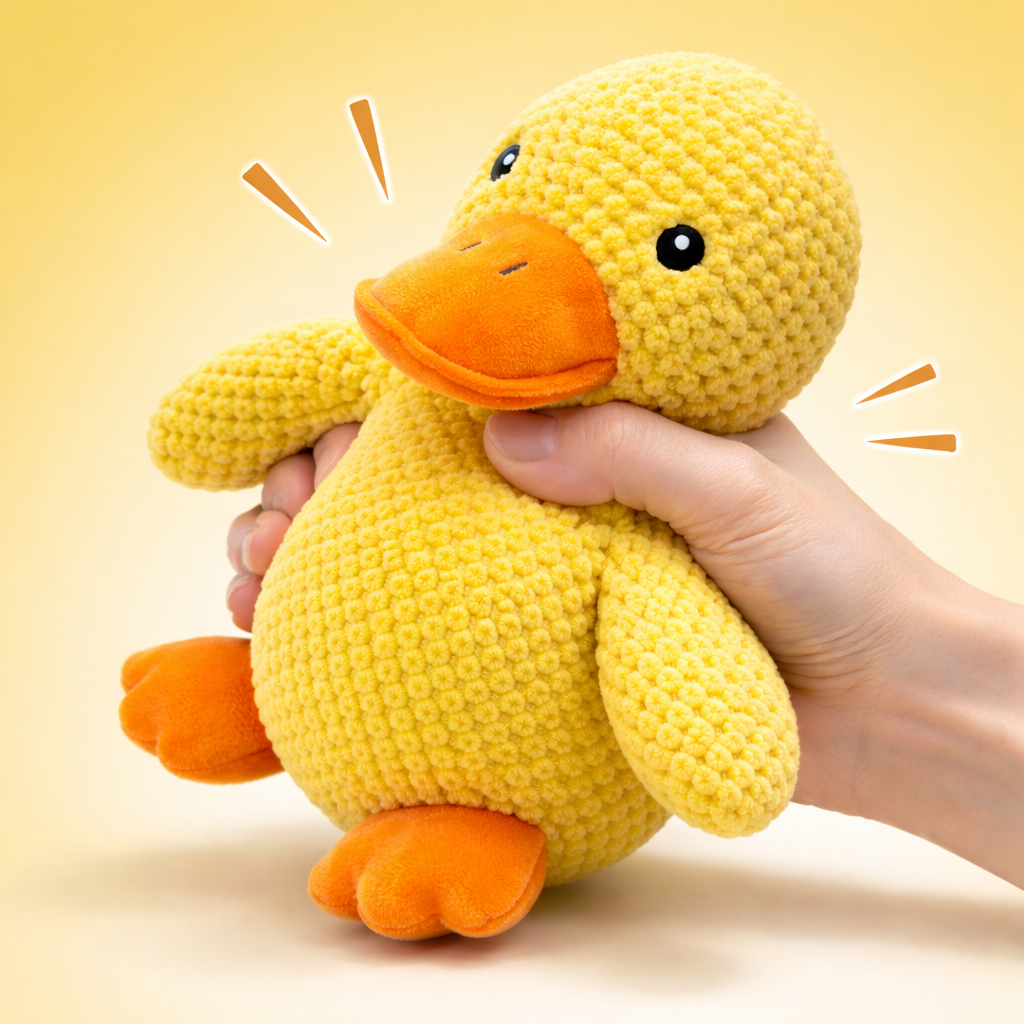 Peluche Pato con sonido